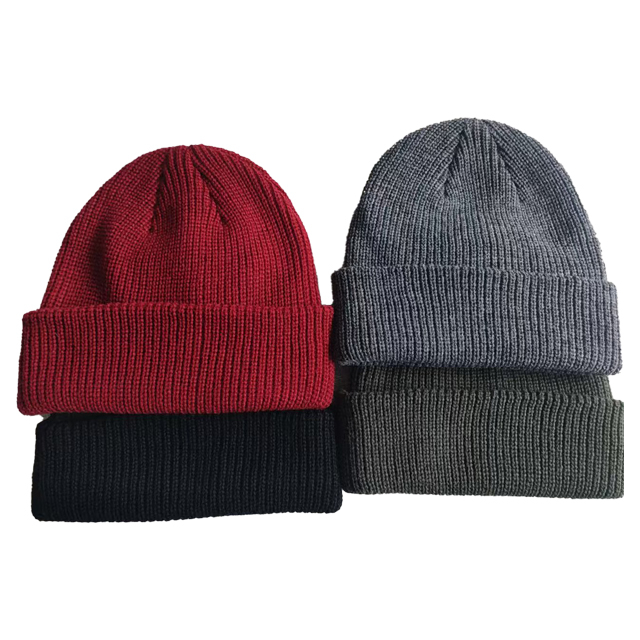 Classic Tri-Color Beanie